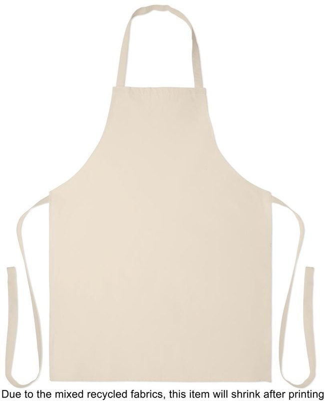 Tablier en coton recyclé: Milieu — Avant