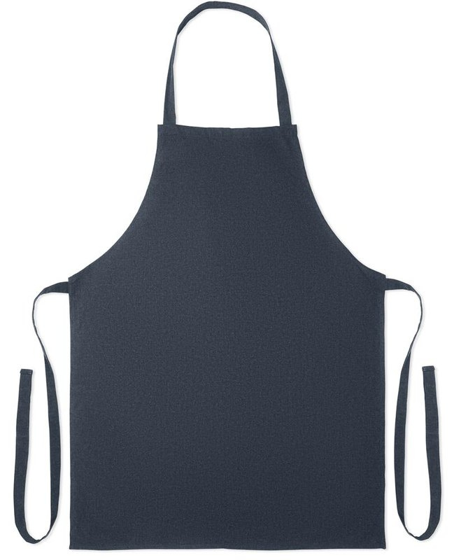 Tablier en coton recyclé: Milieu — Broderie