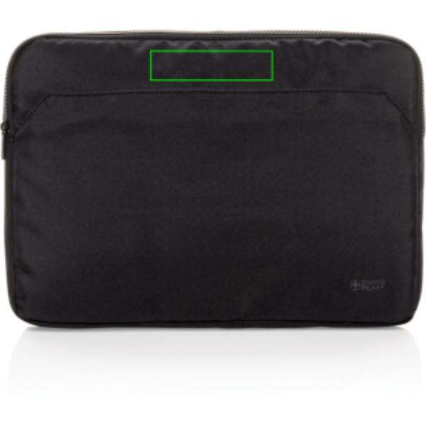 Swiss Peak Aware™ RPET Essential 15,6 collu klēpjdatora apvalks: prece uz priekšu uz augšu