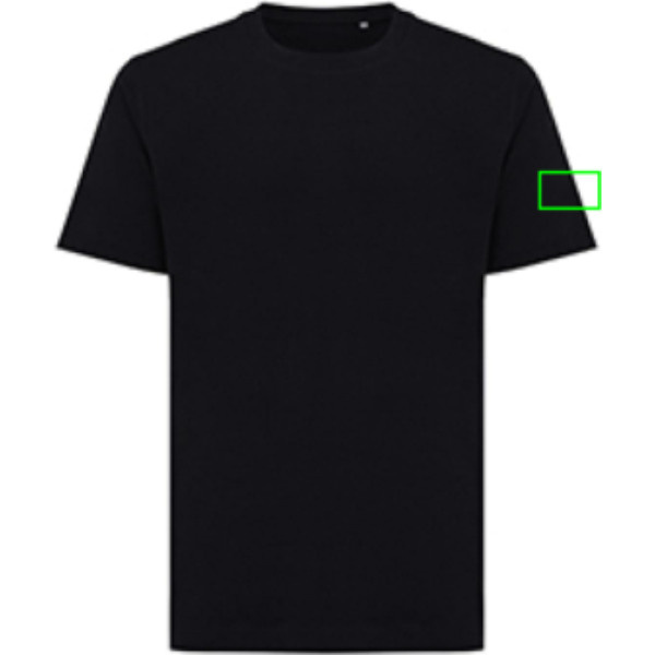 Tee-shirt décontracté Iqoniq Kakadu en coton recyclé: Manche gauche