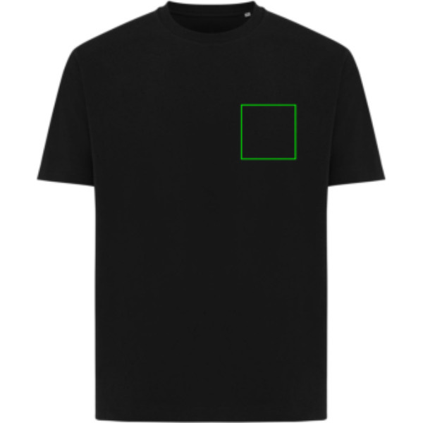 Tee-shirt Iqoniq Teide en coton recyclé: Poitrine gauche