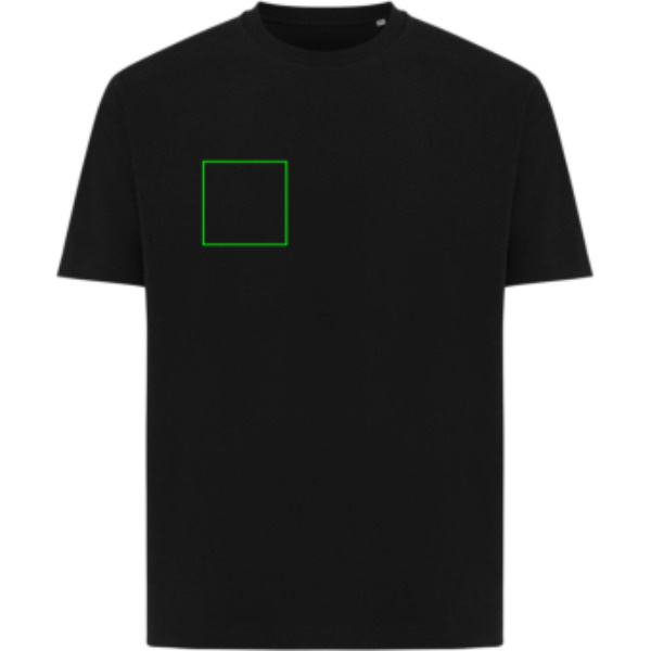Tee-shirt Iqoniq Teide en coton recyclé: Poitrine droite