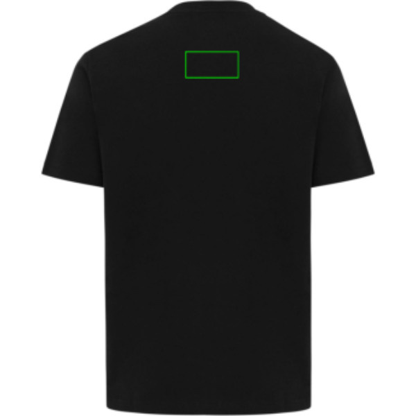 Tee-shirt Iqoniq Teide en coton recyclé: Arrière du produit, partie supérieure