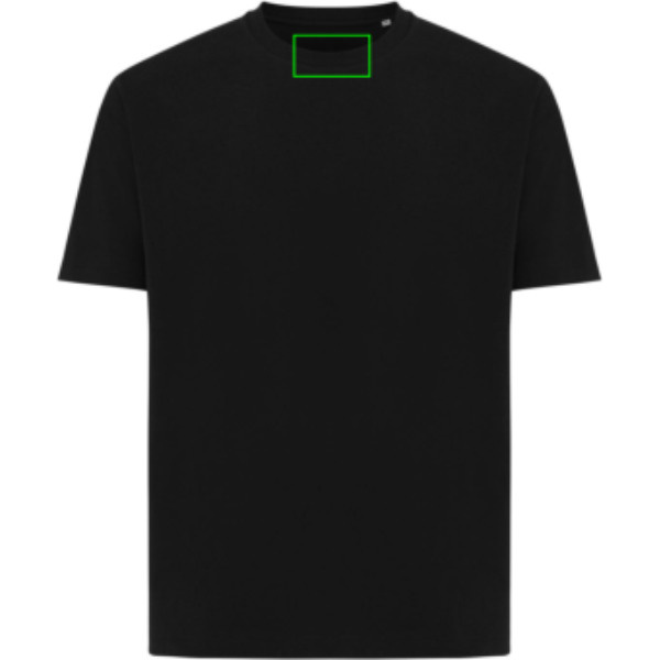 Tee-shirt Iqoniq Teide en coton recyclé: Intérieur de l’encolure