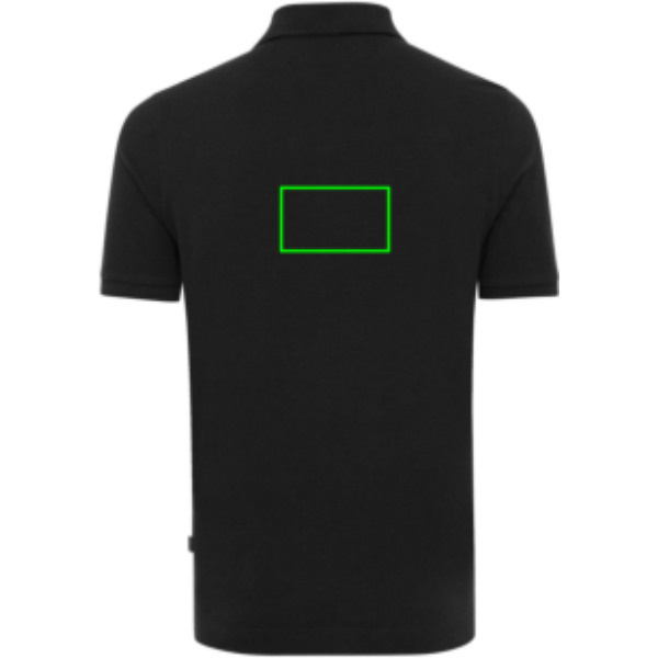 Polo piqué Iqoniq Yosemite en coton recyclé: Arrière du produit