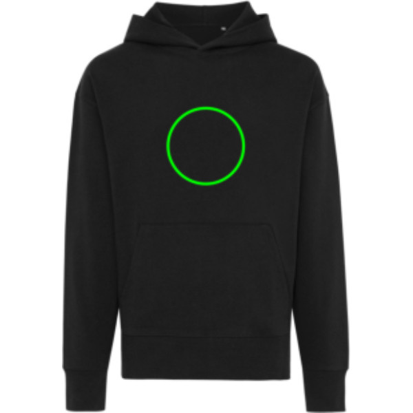 Sweat à capuche décontracté Iqoniq Yoho en coton recyclé: Avant du produit