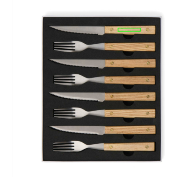 Coffret de 8 couverts à barbecue VINGA Paso: Poignée