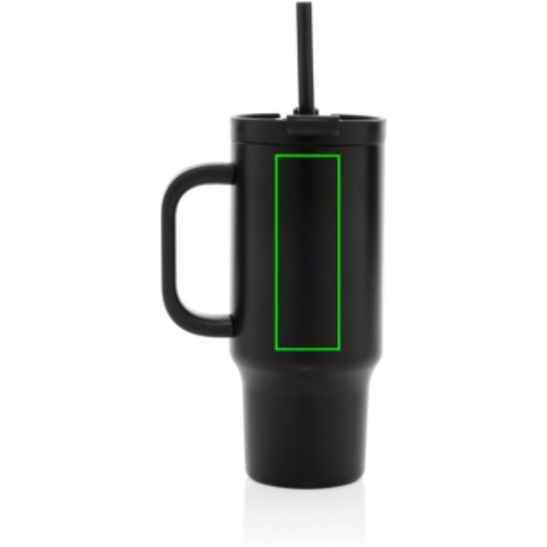 Gobelet compact étanche Cruiser RCS de 480 ml en acier recyclé: Arrière du produit
