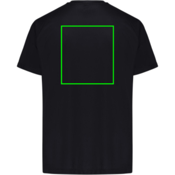 Tee-shirt de sport Iqoniq Tikal en polyester recyclé à séchage rapide: Arrière du produit