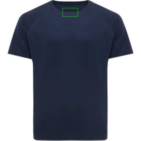 Tee-shirt de sport Iqoniq Tikal en polyester recyclé à séchage rapide: Intérieur de l’encolure