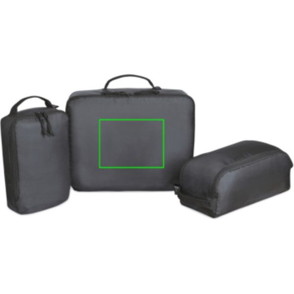Renew AWARE™ rPET 3-osaline kottide komplekt: eseme esikülg