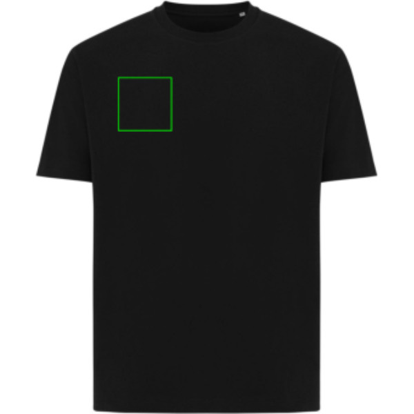 Tee-shirt Iqoniq Teide en coton recyclé: Poitrine droite