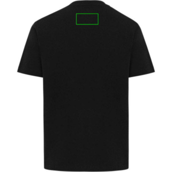 Tee-shirt Iqoniq Teide en coton recyclé: Arrière du produit, partie supérieure