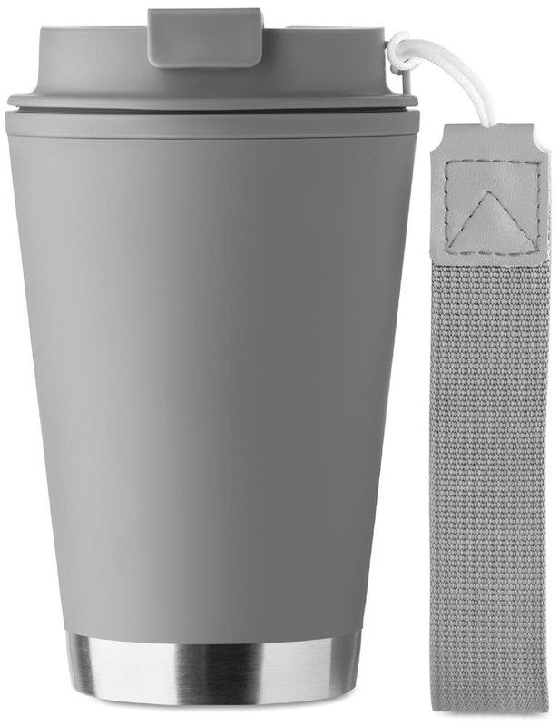 Gobelet TOPIZ à double paroi de 300 ml: Devant, en bas
