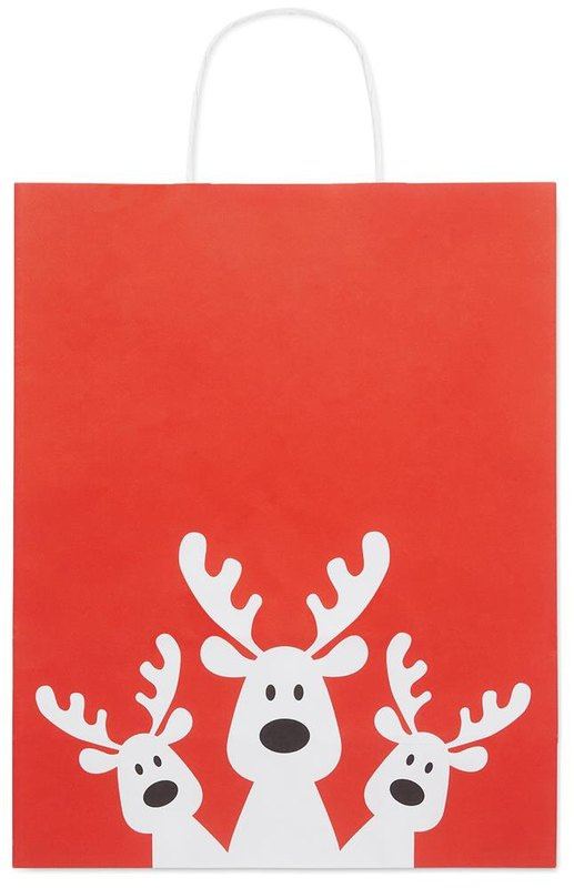 Grand sac cadeau en papier: Face avant