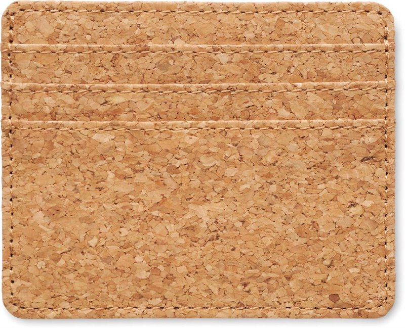 Cork cardholder with RFID: ПЕРЕДНИЙ