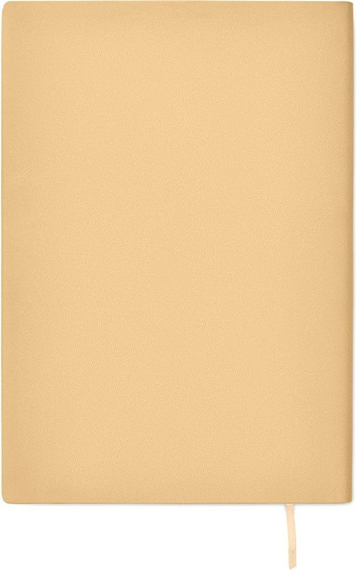 Carnet A5 en PU à effet fumé: Face arrière