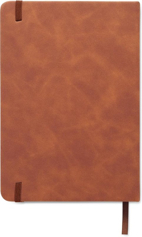 Carnet A5 en PU effet fumé: Face arrière