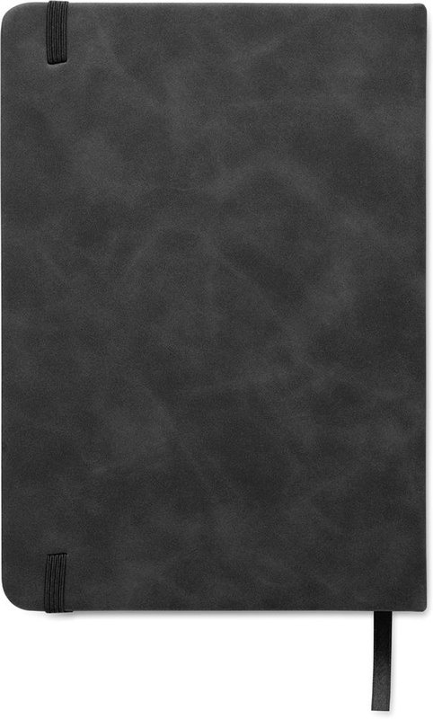 Carnet A5 en PU effet fumé: Face arrière — PD