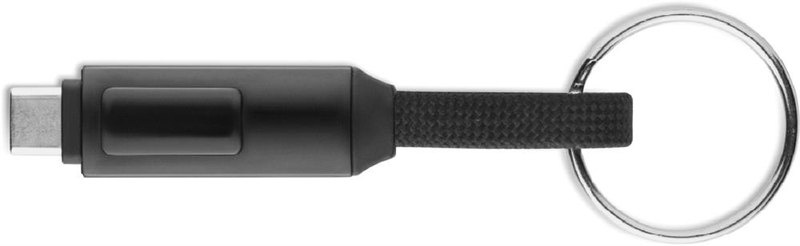 Porte-clés avec câble de charge de 60 W: Face 1