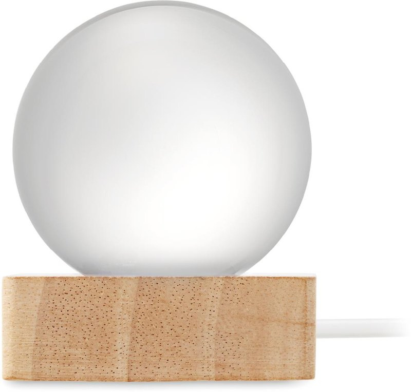 Boule en verre à LED: Face 2
