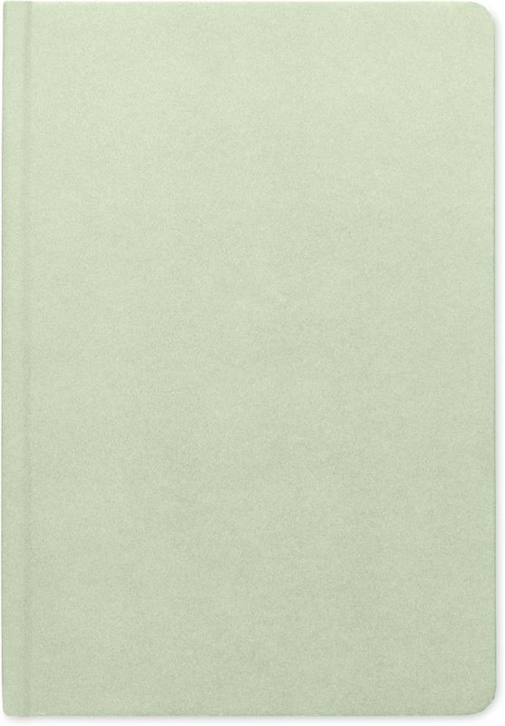 Carnet A5 en PLA de canne à sucre: Avant — PAD