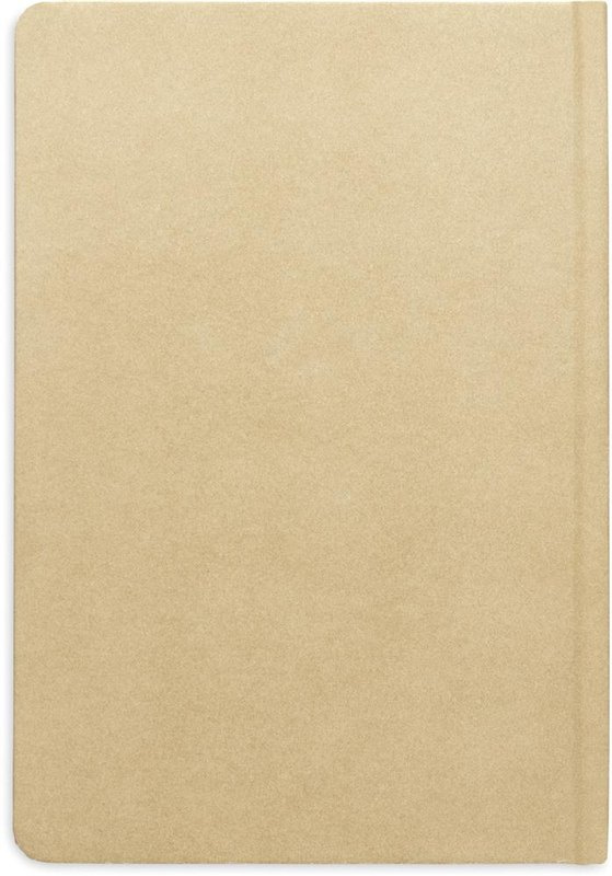Carnet A5 en PLA de canne à sucre: Face arrière — PAD