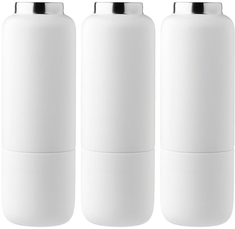 Bouteille à double paroi NOEKA de 500 ml: Sérigraphie circulaire