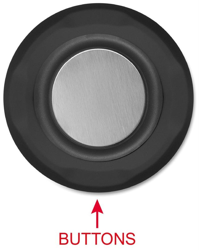 Enceinte sans fil 5 W en ABS: Dessus
