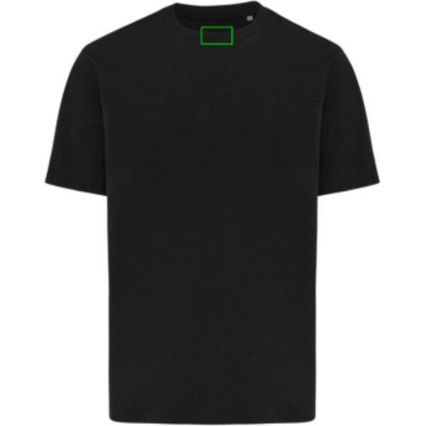 IQONIQ Nikko Heavyweight T-Shirt aus recycelter Baumwolle: Innenausschnitt