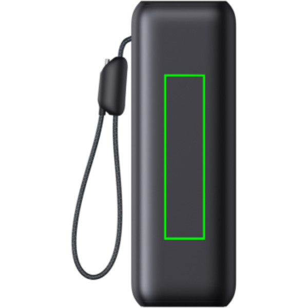 Batterie externe Anker de 25 000 mAh, 165 W, avec câble rétractable intégré: Arrière du produit