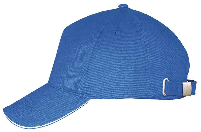 CASQUETTE CINQ PANNEAUX LONG BEACH: Côté gauche