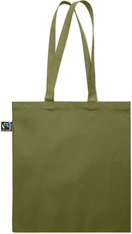 Sac de courses Fairtrade de 180 g: Face arrière — TD1