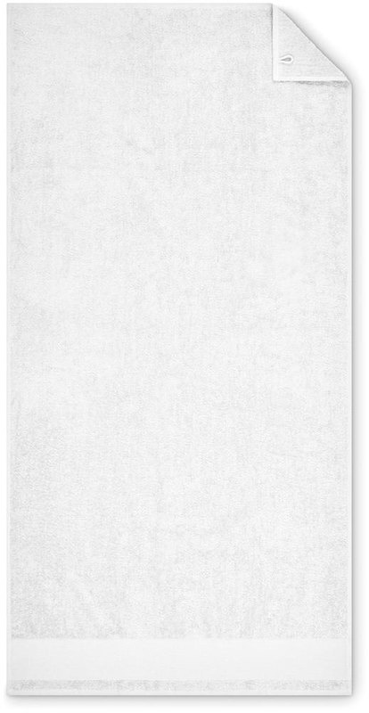 Serviette de bain en coton: Bande — Gauche