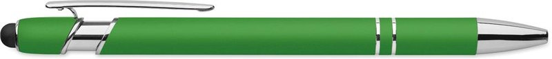 Stylo tactile en aluminium recyclé: Clip, pour gaucher