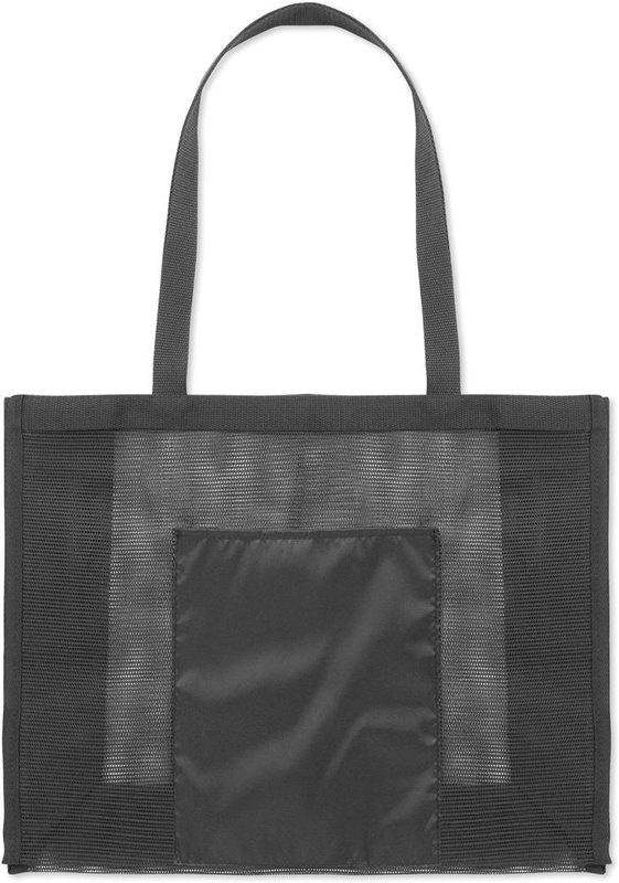 Sac de courses en filet RPET: Poche avant