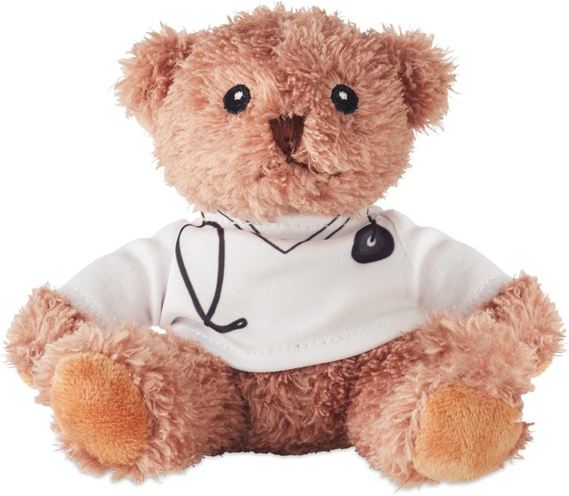 Ours en peluche médecin: Face avant