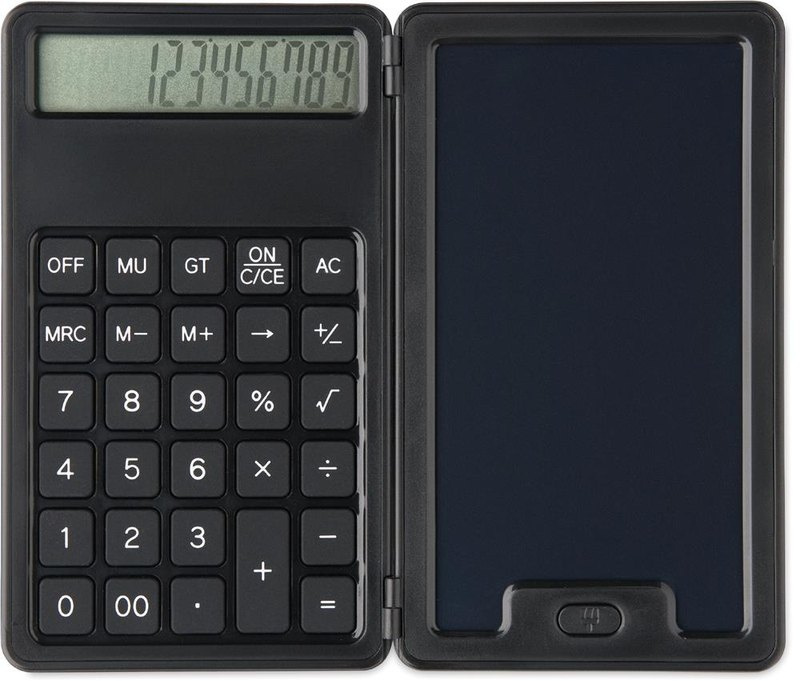 Calculatrice avec tablette LCD: Intérieur