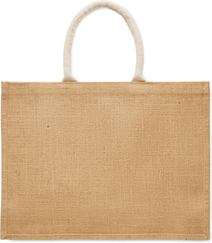 Sac de courses en jute: Face arrière