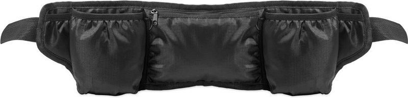Sac banane de sport en RPET 420D: Poche gauche