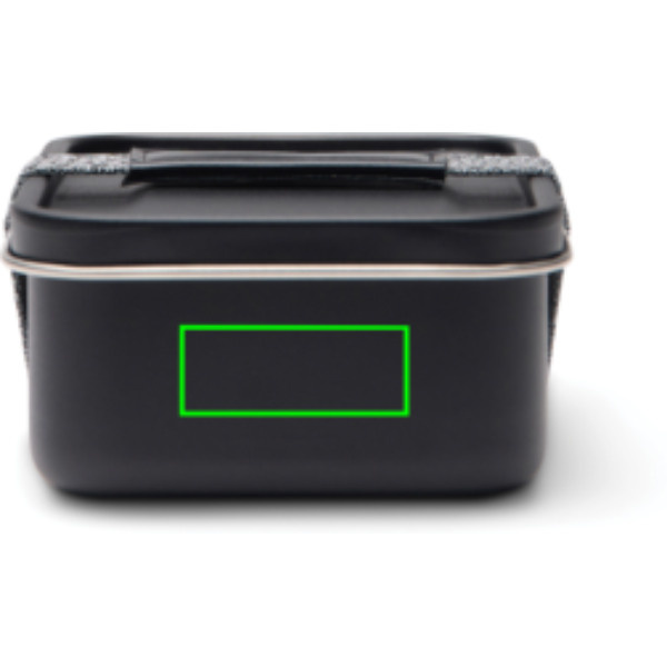 Boîte repas VINGA Parks en acier inoxydable RCS: Produit — Face