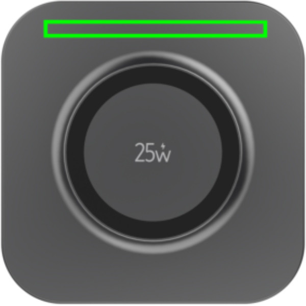 Quantum Ultra-Fast 25W magnetisches Wireless-Charging-Pad: Artikel aufladen