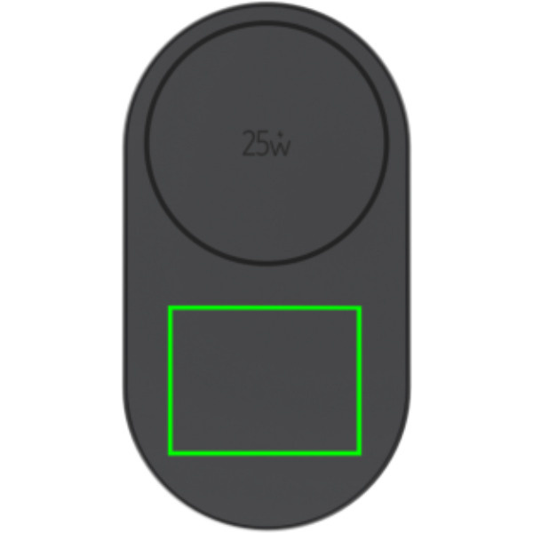 Quantum ultra-fast 3-in-1 25W Foldable Wireless Charger: item front down