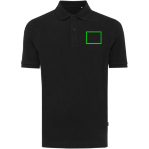 Polo piqué Iqoniq Yosemite en coton recyclé: Poitrine gauche