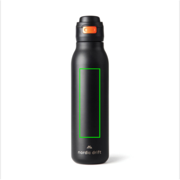 Nordic Drift Trail RCS Single Wall Water Bottle 750ml: item front