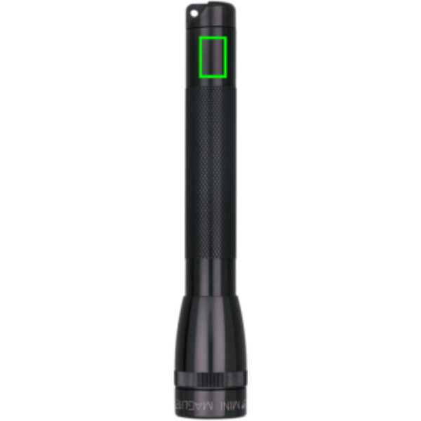 Mini-lampe torche LED MAGLITE AA: Avant du produit, partie supérieure
