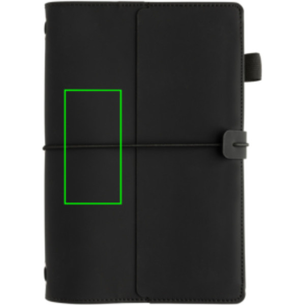 Carnet rechargeable PU Daily Notes Binder 3-en-1: Avant du produit, à gauche