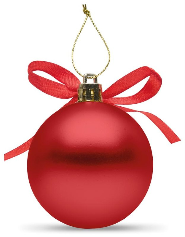 Boule de Noël en coffret cadeau: Face 1