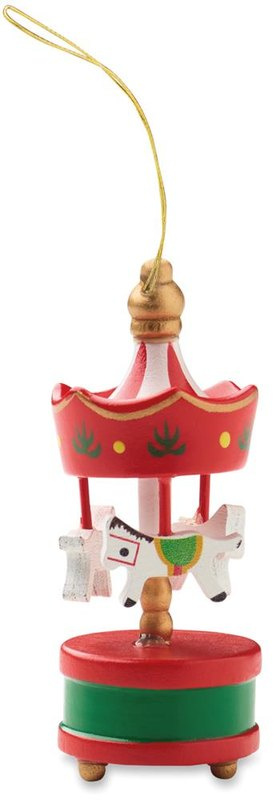 Carrousel décoratif en bois: Face 1