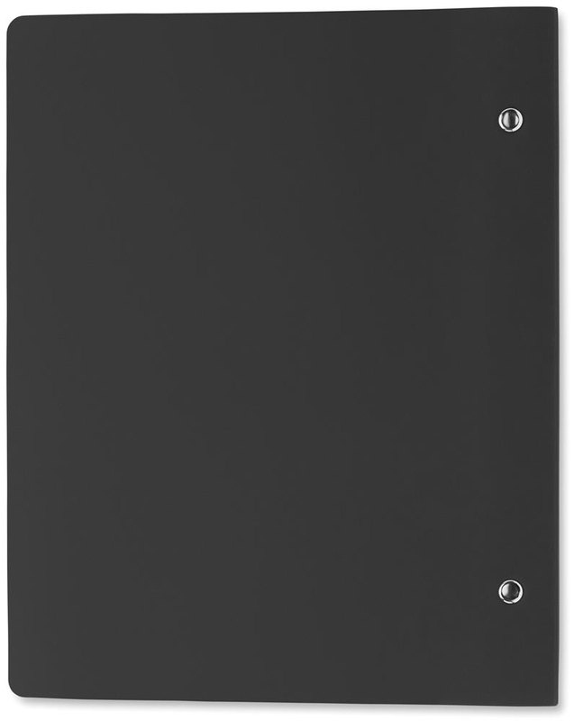 Carnet A5 rechargeable à couverture PU: Face arrière